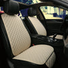 Breathable Linen Front Car Seat Cover