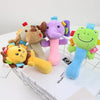 Adorable Plush Wrist Rattles for Baby Sensory Development