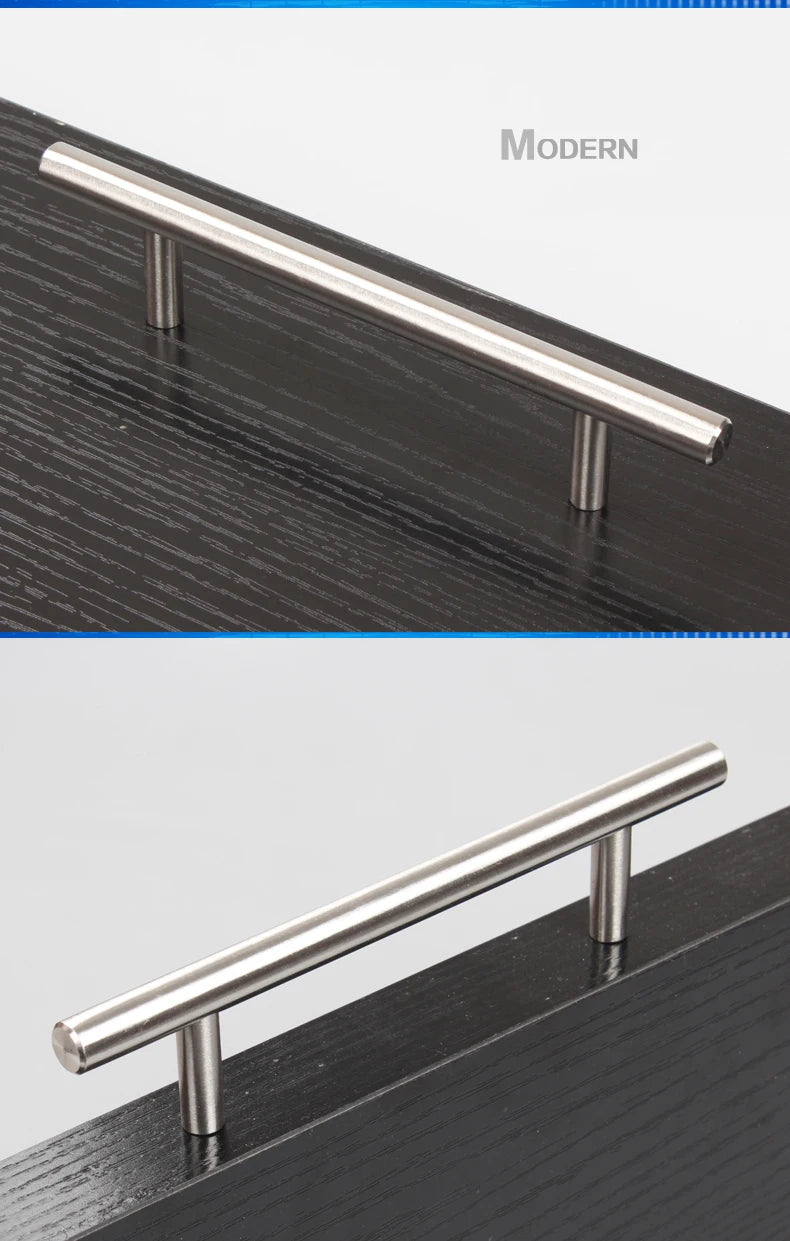Brushed Stainless Steel Cabinet T-Bar Handle