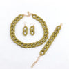 Colorful Acrylic Chain Necklace Set for Women