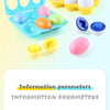 Montessori Shape-Matching Egg Puzzle Set for Toddlers