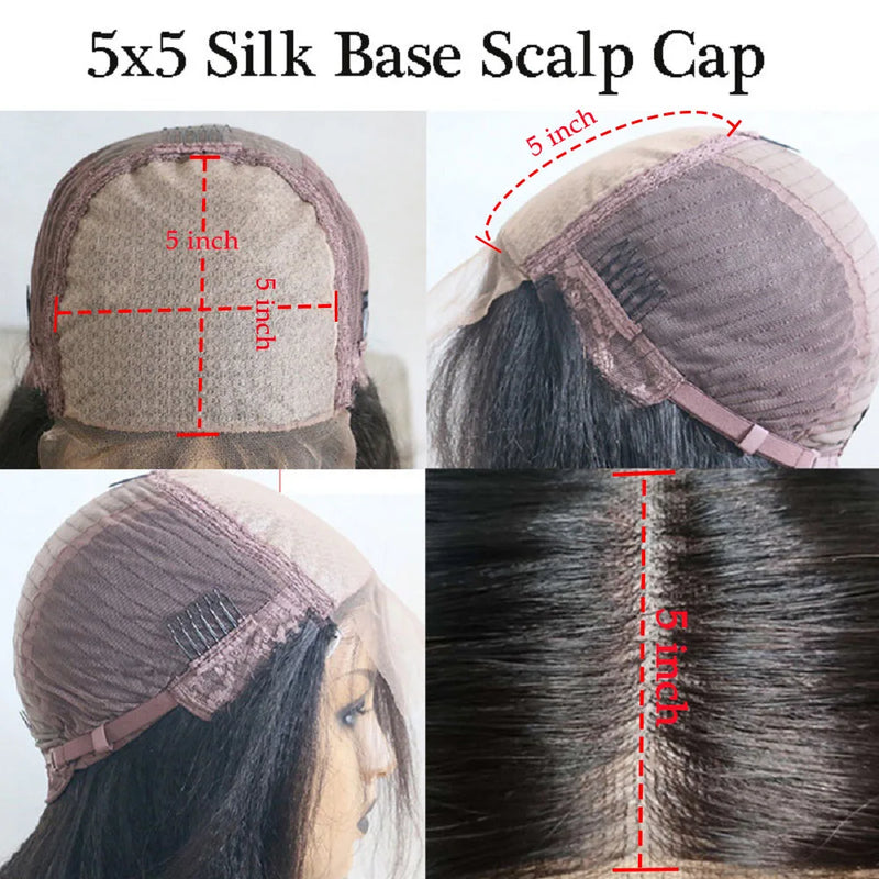 Glueless Silk Base Lace Front Wig - Body Wave