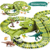 Dinosaurier-Rennstrecken-Set