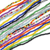 Colorful Elastic Belly Bead Chain Set for Women