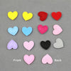 Felt Heart Patches for Crafting and DIY Projects