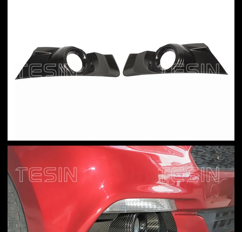 ABS Fog Light Trim Covers for Ford Mustang 2015-2017