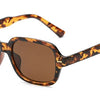 Vintage Yellow Square Sunglasses