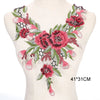 Plum Blossom Embroidery Patch Set for Sewing Projects