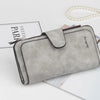 Classic Long PU Leather Wallet with Multiple Pockets