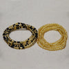 Colorful Elastic Belly Bead Chain Set for Women