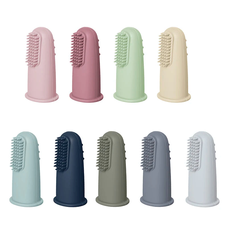 Baby Silicone Finger Toothbrush Set (3-Pack)