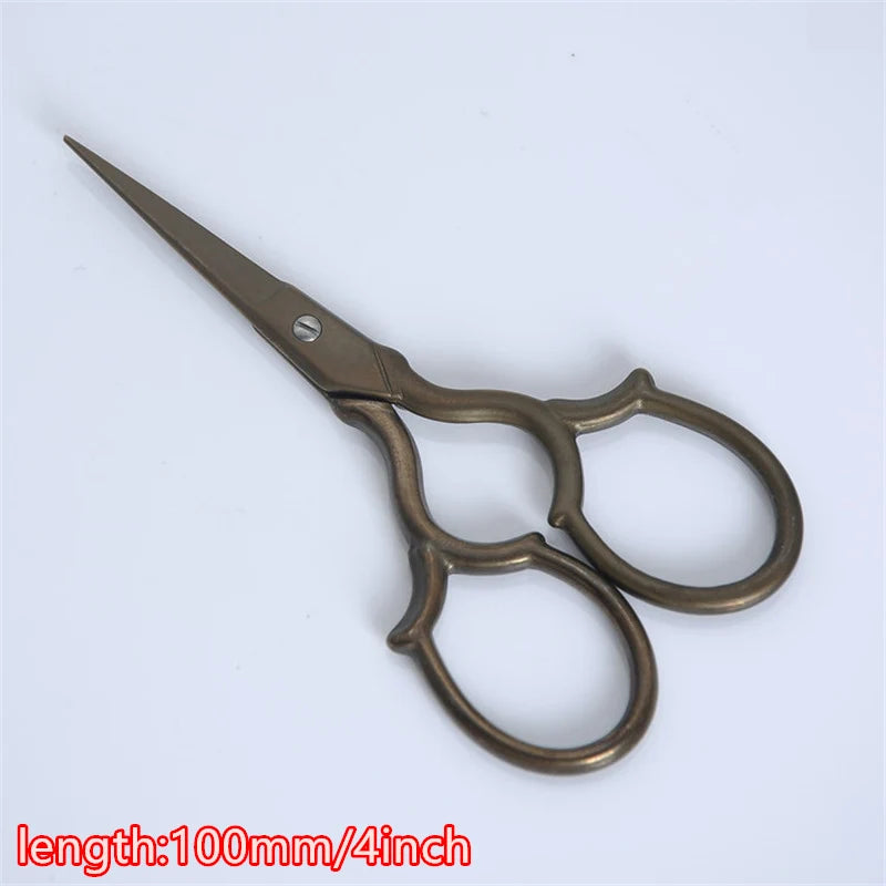 Vintage Floral Embroidery Scissors