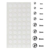 Adhesive Fake Piercing Stud Set