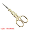 Vintage Floral Embroidery Scissors