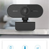 1080P Full HD USB Webcam with Built-in Microphone