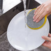 Double-Sided Dish Scrub Sponges for Kitchen Cleaning