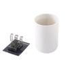 Wall-Mounted Toothbrush and Cup Holder