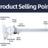 Stainless Steel Digital Caliper with LCD Display