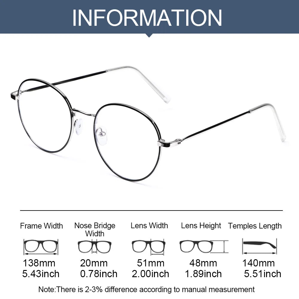 Classic Metal Anti-Blue Light Eyewear