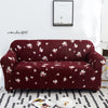 Slip-Resistant Stretch Sofa Cover with Floral Design