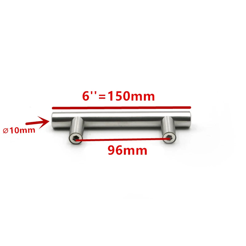 Modern Stainless Steel Cabinet Pull Handles