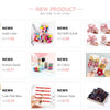 50-Pack Solid Color Elastic Hair Ties for Women & Girls
