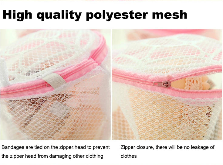 Mesh Laundry Bag for Delicates – Lingerie & Bra Wash Bag