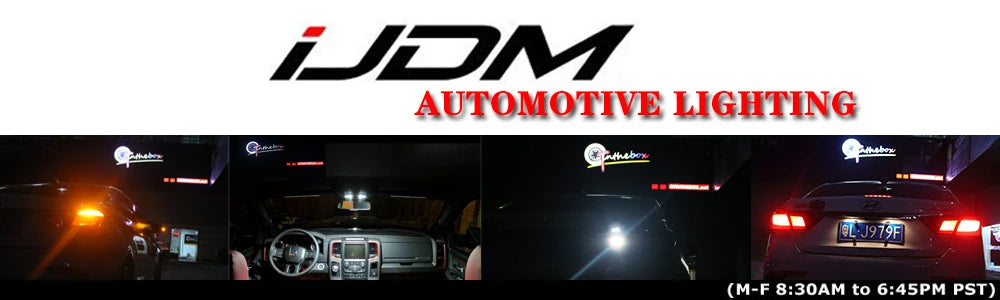 LED Rear Bumper Reflector Lights with Tail and Brake Functions