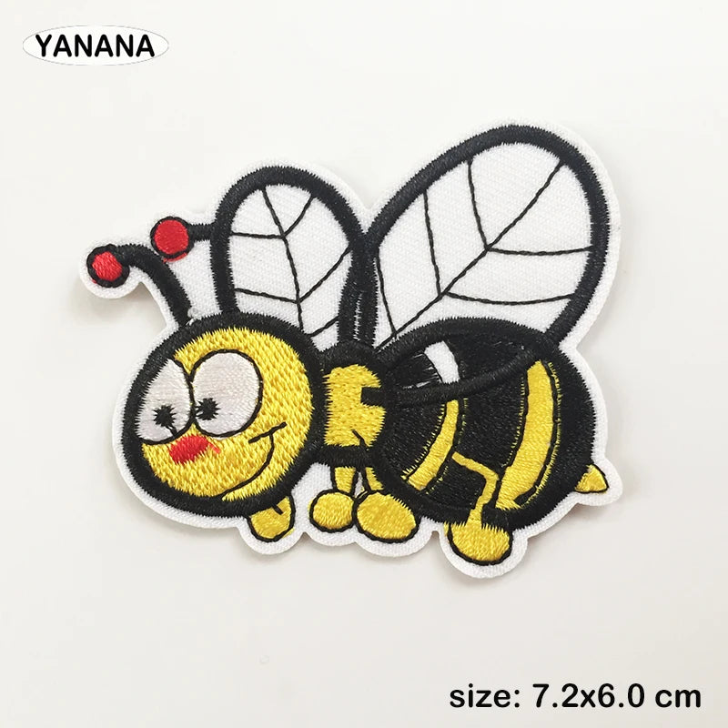 Embroidered Animal Patches for DIY Customization