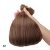 Straight Human Hair Braiding Bulk