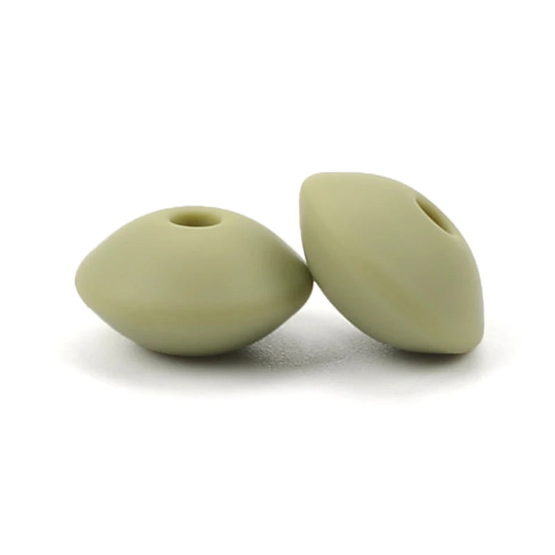 12mm Food-Grade Silicone Beads for DIY Jewelry and Crafts