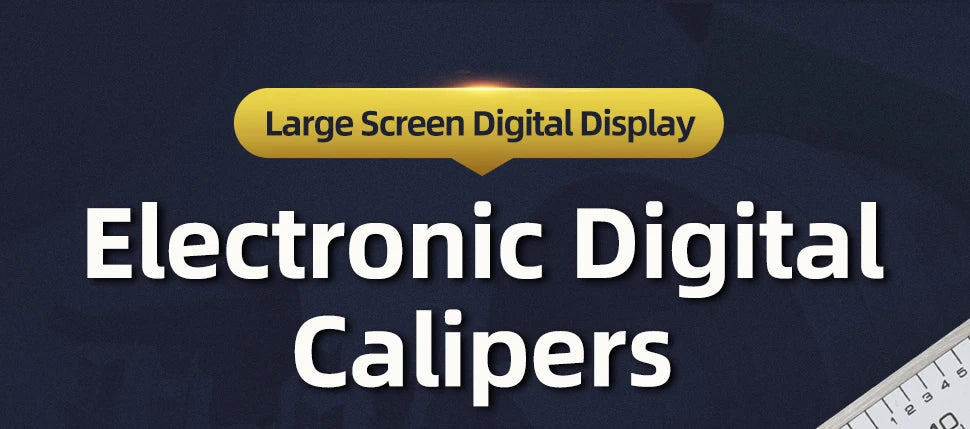 Stainless Steel Digital Caliper with LCD Display