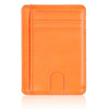 Slim RFID-Blocking Zipper Wallet