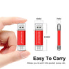 USB-C OTG Flash Drive for Phones, Tablets, and Computers