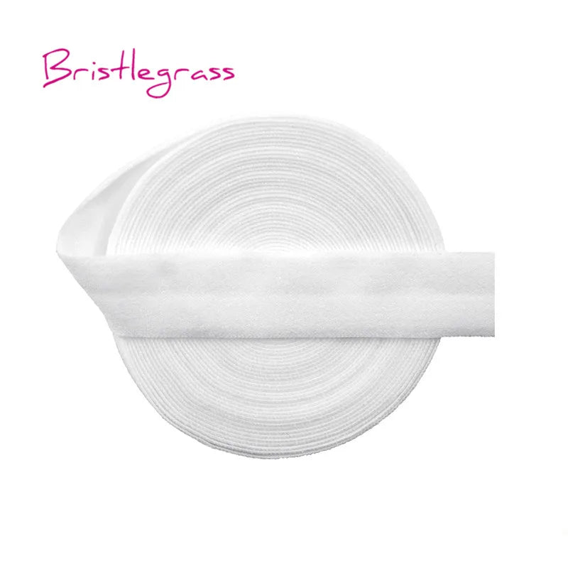 Premium Fold Over Elastic Band for Sewing, Hair Ties & DIY Crafts