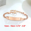 Personalized Stainless Steel Name Bracelet for Baby and Mom