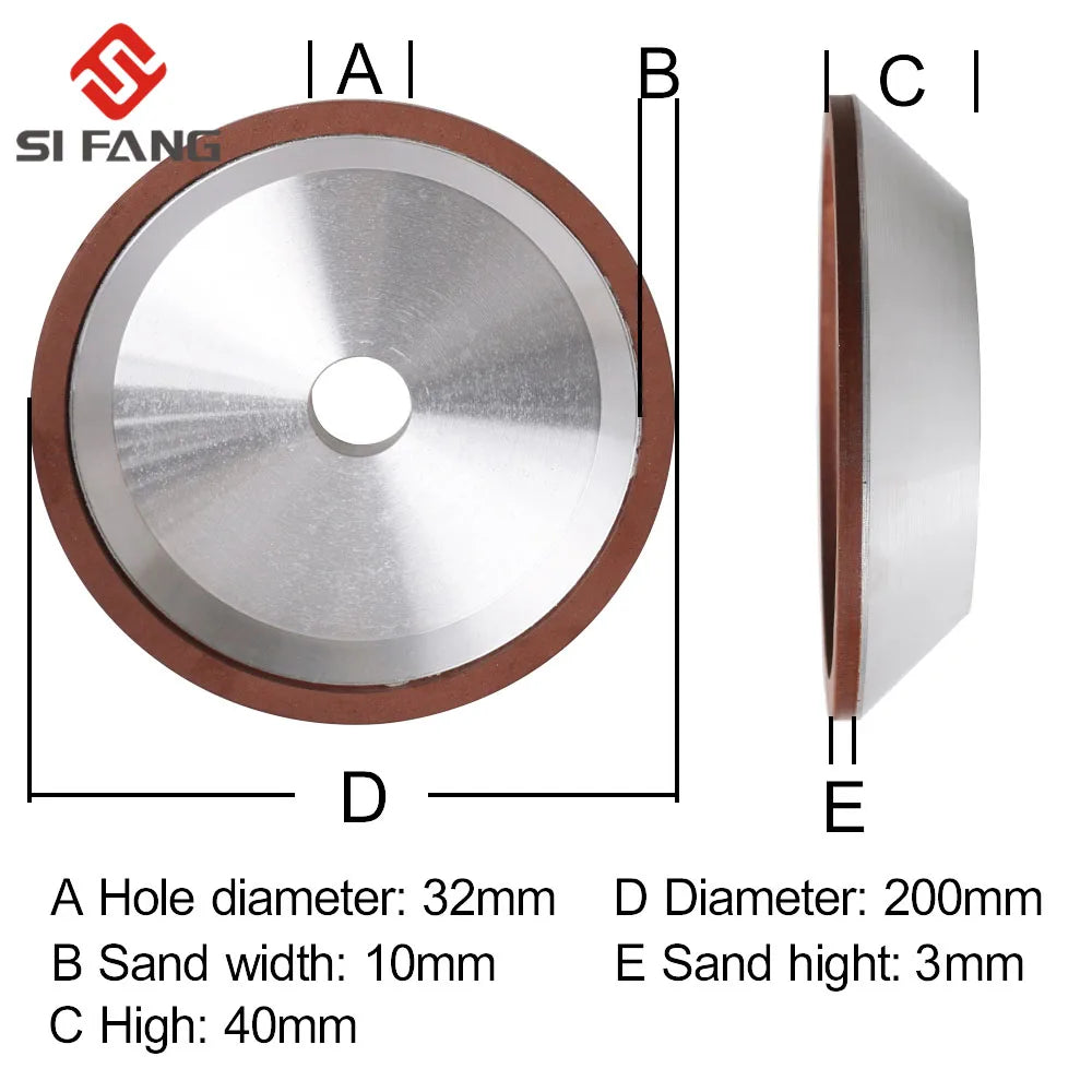 Resin Bond Diamond Cup Grinding Wheel for Carbide and Metal