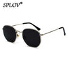 Hexagon Metal Frame Sunglasses