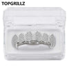 مجموعة أسنان ذهبية صلبة (Grillz)