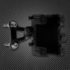 Black universal motorcycle handlebar phone mount designed for Harley-Davidson