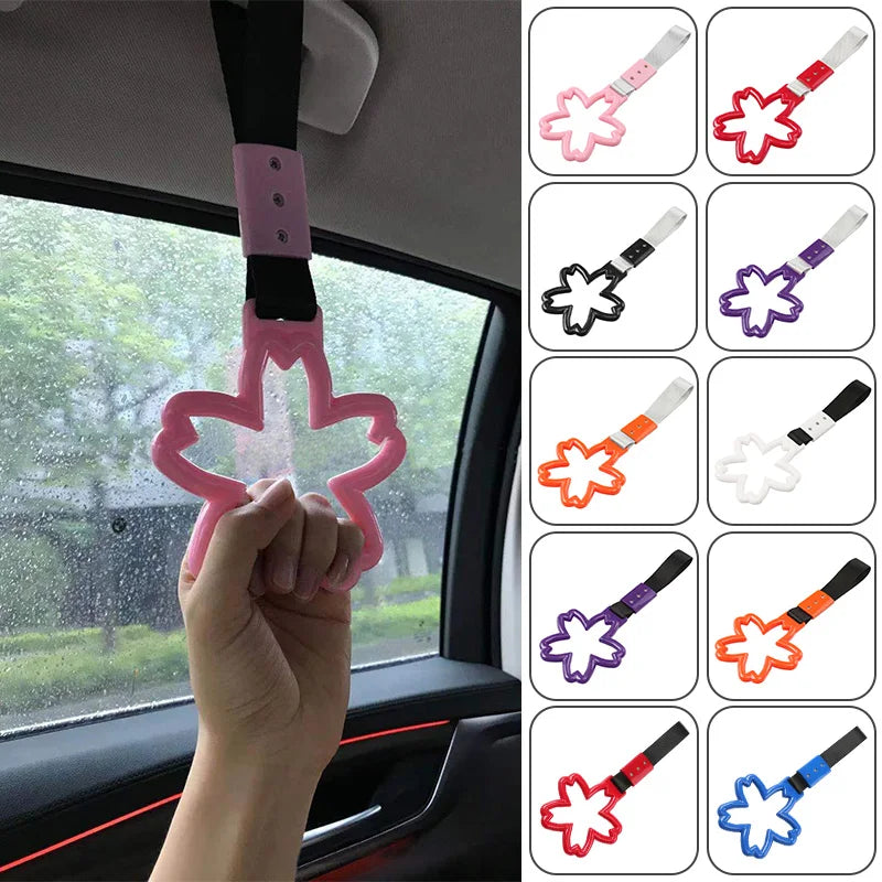 Cherry Blossom Tow Strap with Steel Hook