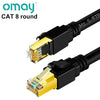 High-Speed Cat8 Ethernet Cable for Gaming and Streaming