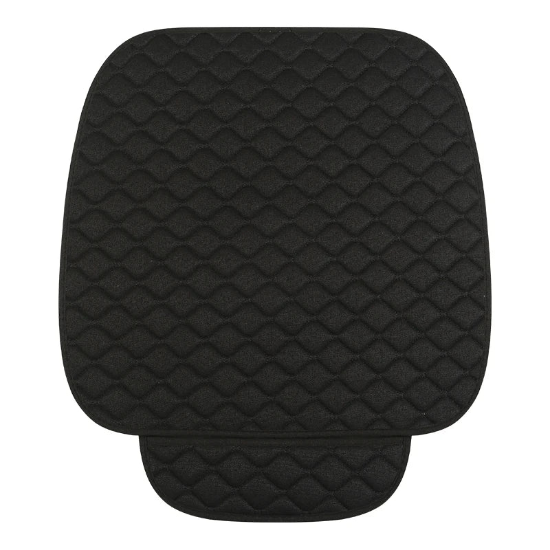 Breathable Linen Front Car Seat Cover