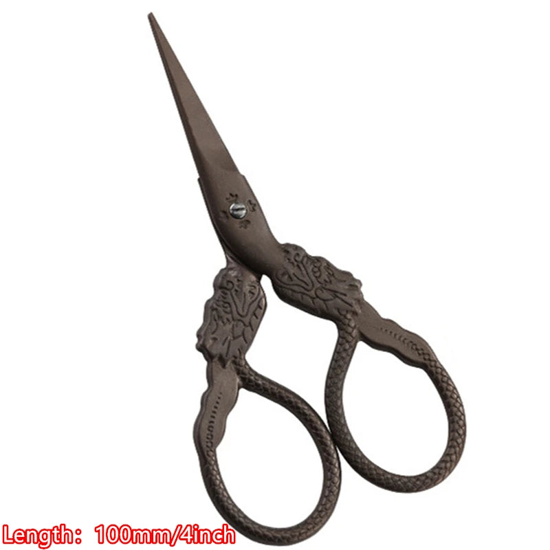 Vintage Floral Embroidery Scissors