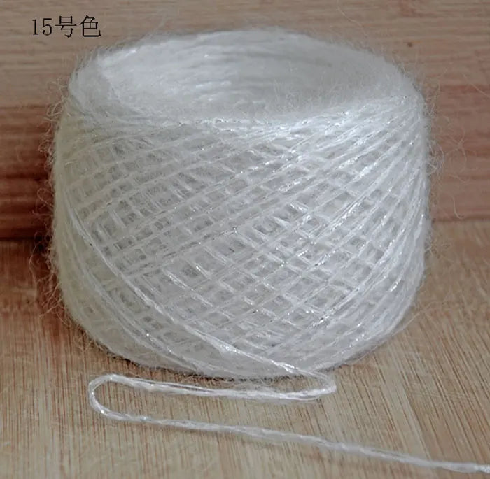 Merino Wool Metallic Yarn with Shimmering Thread – 250g