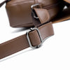 Vintage Leather Crossbody Bag for Men – Compact Messenger Shoulder Bag