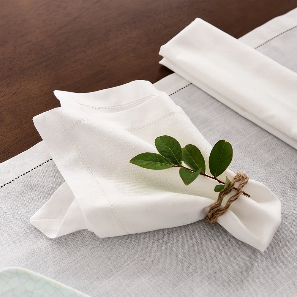Linen Dinner Napkins for Weddings and Everyday Dining
