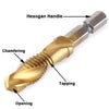 Metric Thread Tap Set - Titanium Coated HSS Drill Bits