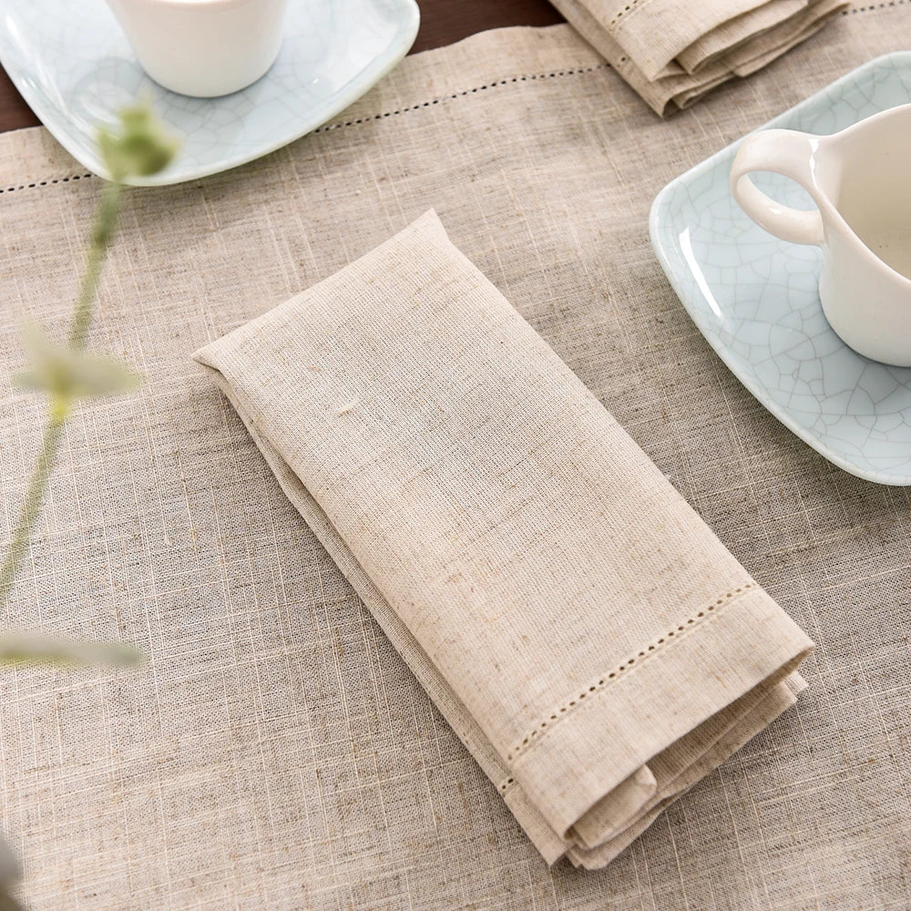 Linen Dinner Napkins for Weddings and Everyday Dining