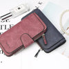 Classic Long PU Leather Wallet with Multiple Pockets